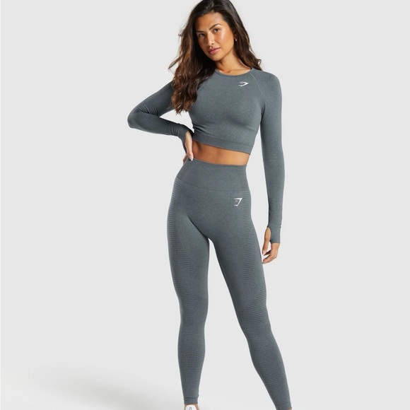 VITAL SEAMLESS SET CROP TOP and LEGGINGS M - Picture 4 of 4
